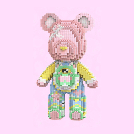 Baby Pink Bear | Constructor 3D