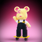 Baby Skater Bear | Constructor 3D