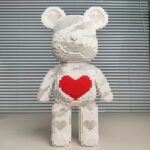 Silver Lovely Bear | Constructor 3D