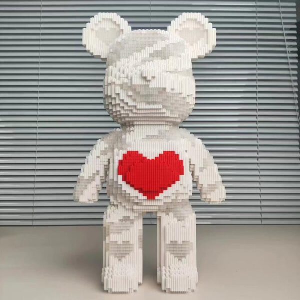 Silver Lovely Bear | Constructor 3D