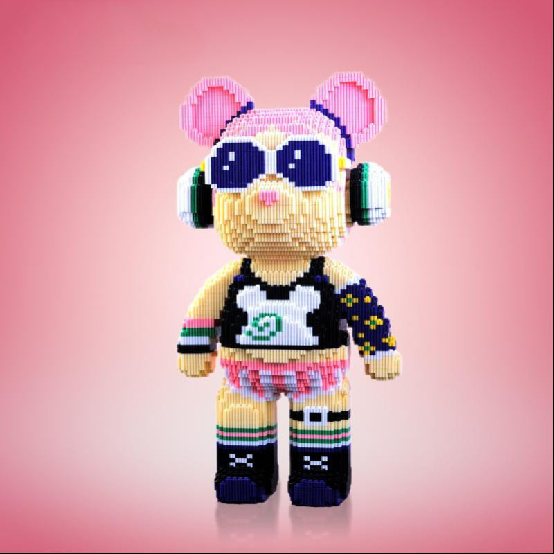 Music Lover Bear | Constructor 3D